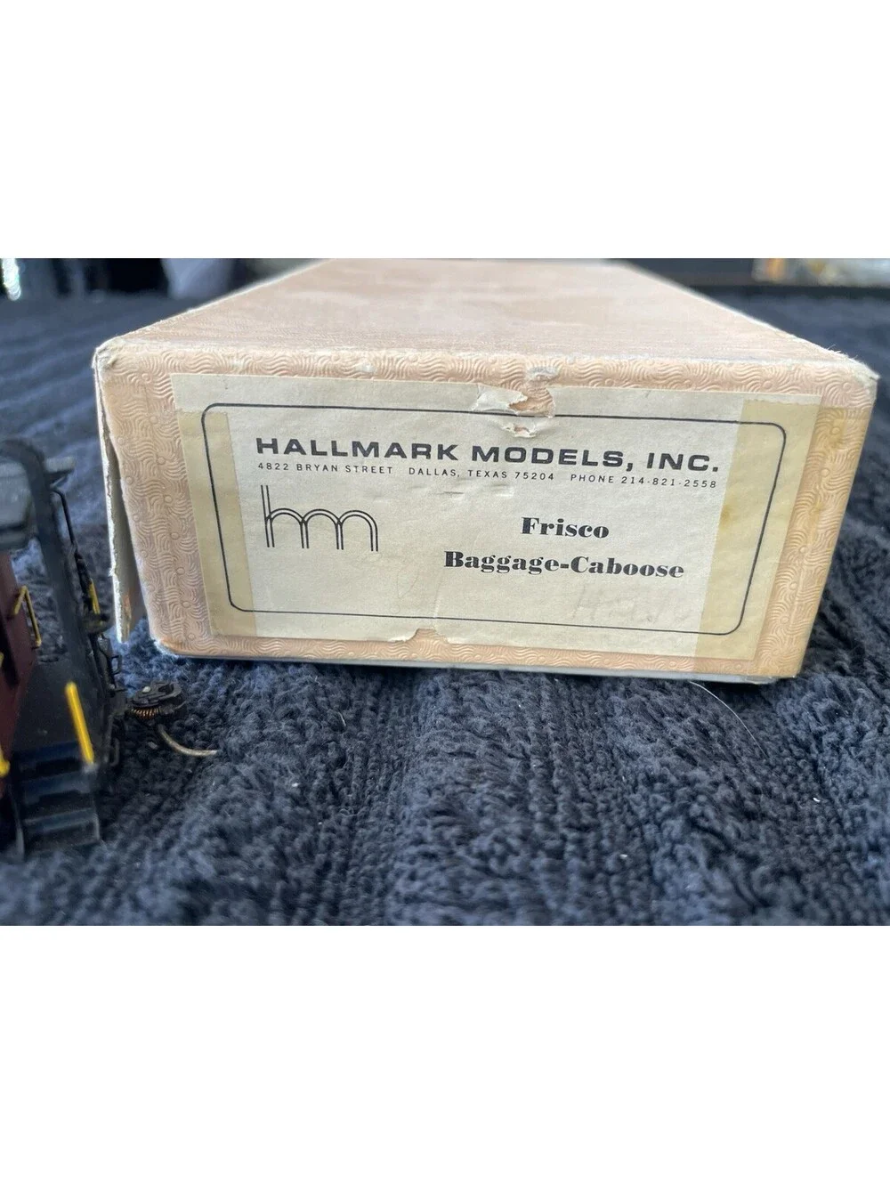 Hallmark Frisco Baggage-Caboose Model